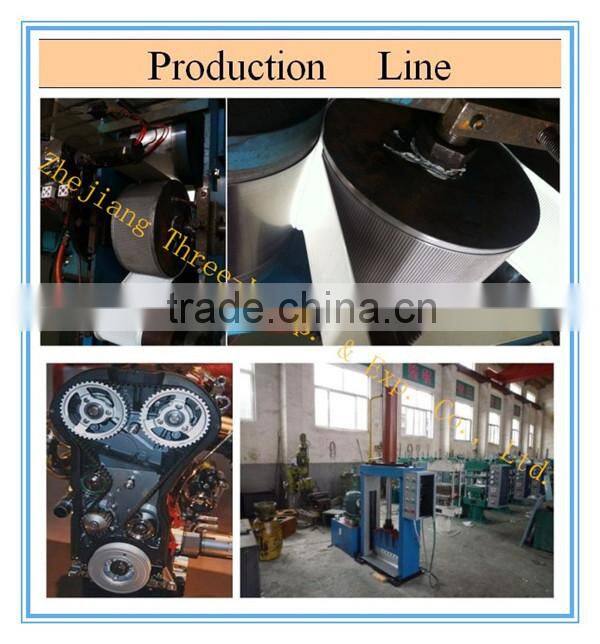 Industrial Rubber Timing Belt with Double Sides Tooth