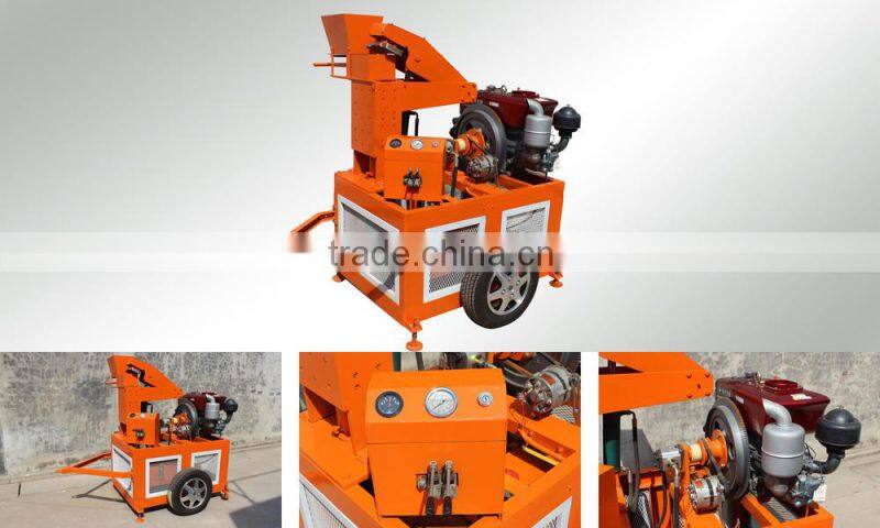 Oil Filling Hydraform Interlock Brick Making Machine hot-sales at Africa,Diesel Brick Machine