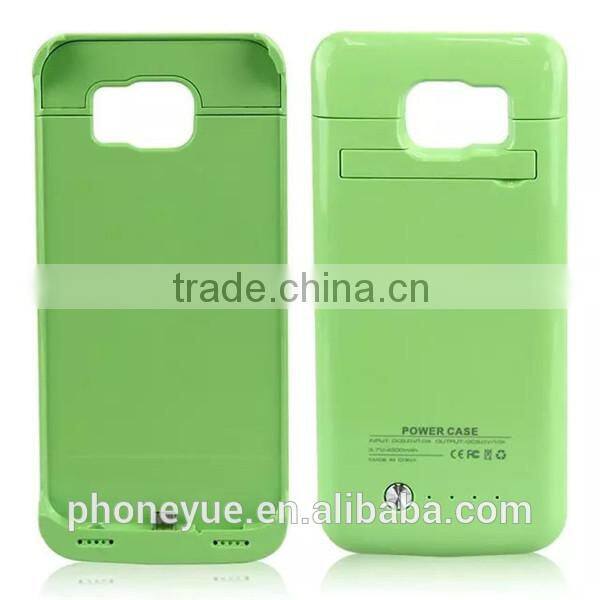 universal 4200mah ultra slim backup external battery power bank case for samsung s6