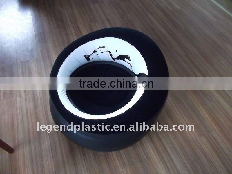 2011 good salable inflatable single sofa