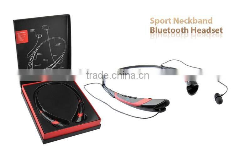 Sports Neckband Bluetooth Headphones, Wireless Hands-free Exercise Stereo Headset Earphones with Microphone and Noise Cancelling