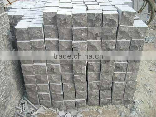 chinese split granite cubestone 10*10cm for pavement