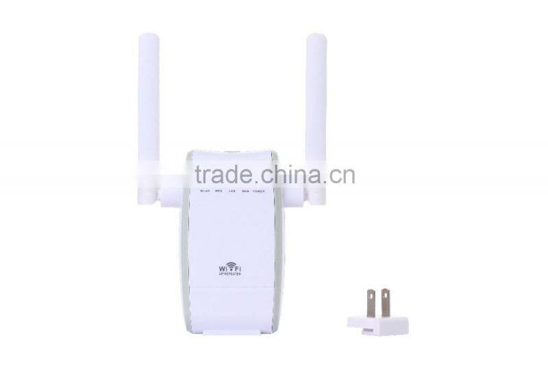 300Mbps Wi-Fi Range Extender Support Wifi Router Mode And AP Mode And and 360 Degree WiFi Covering with with WPS