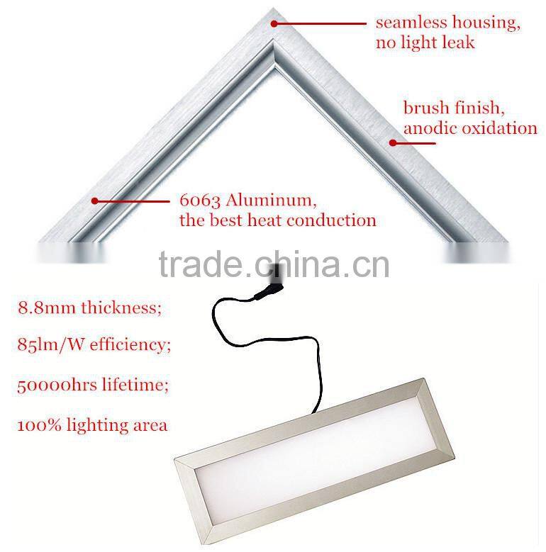 warm white 24w 300*600 sqare led panel light surface mounted dimmable led panel light sqare led panel light