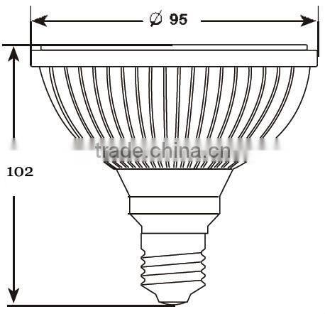 BLL-P62-PAR30 LED light solar spot light