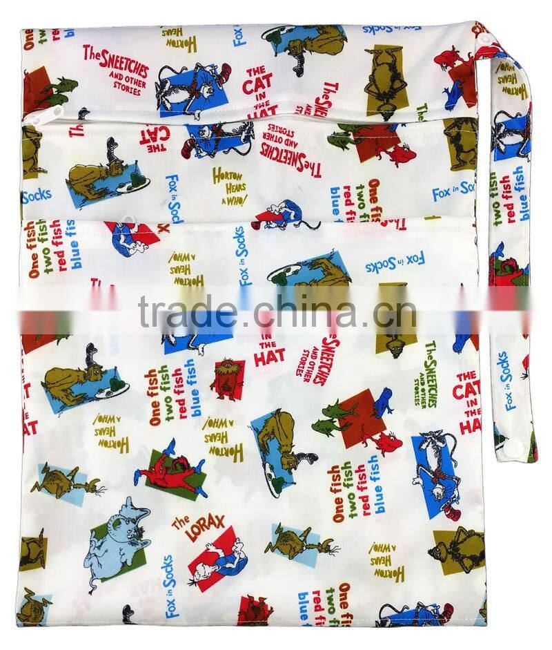 wholesale cloth diaper bag waterproof Eco-Friendly baby diaper nappy bag