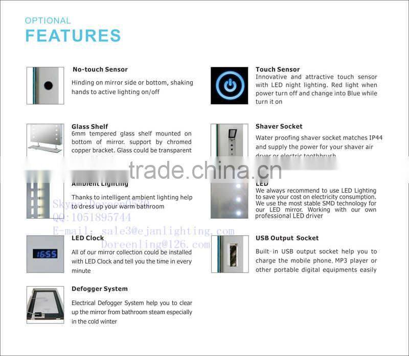 LED Dressing Mirror Light For Bathroom Motion Sensor Swithch