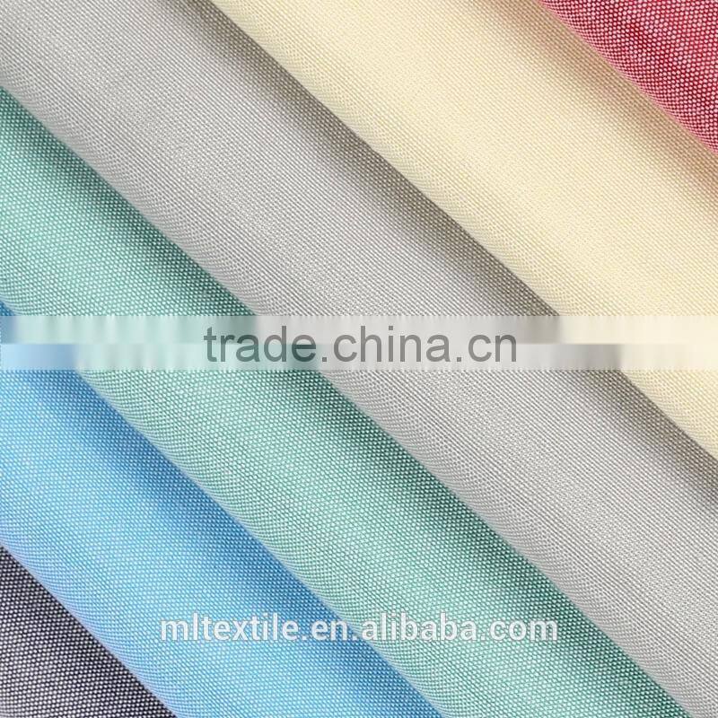 Twill polyester cotton fabric for clothing manufacturer/oxford shirt fabric