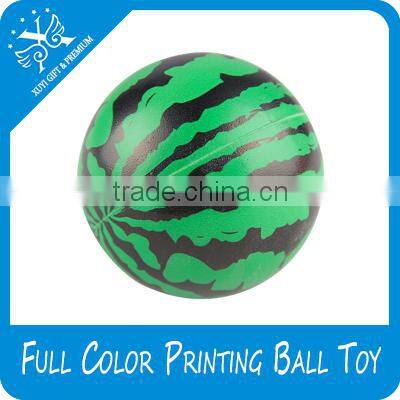 watermelon ball pu stress ball color full printing