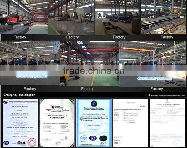 FORLAND mini garbage collector truck , cheap price 1m3 hook lift garbage truck