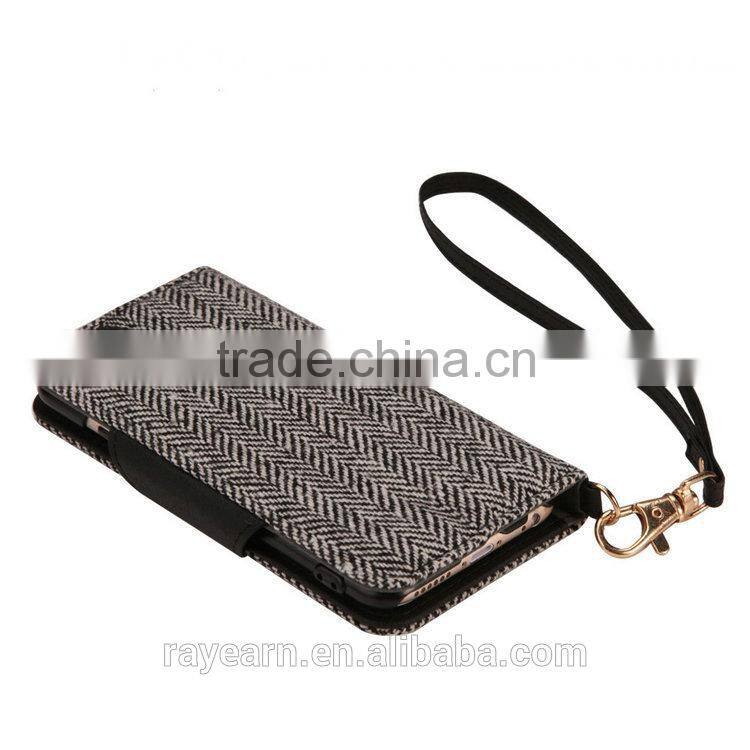 Soft wool felt smartphone cover for iPhone 6 with premium quality