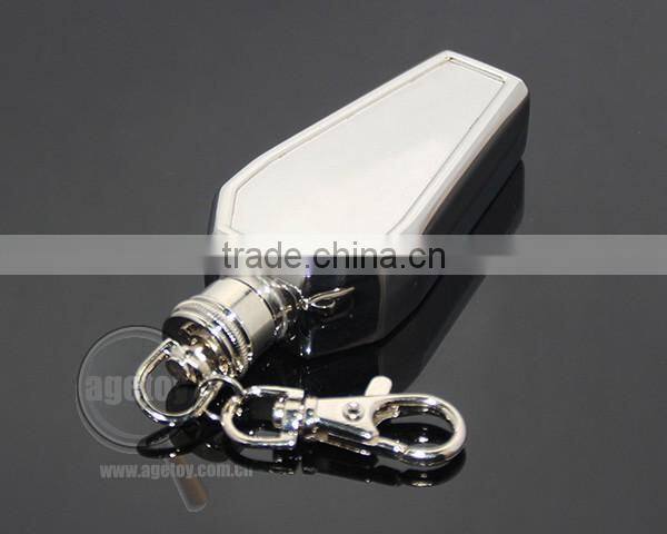 1oz Personalized Coffin Shape Stainless Steel Portable Flagon Kettle Oilcan 28ML Metal Travel Wine Pot Mini Custom Hip Flask