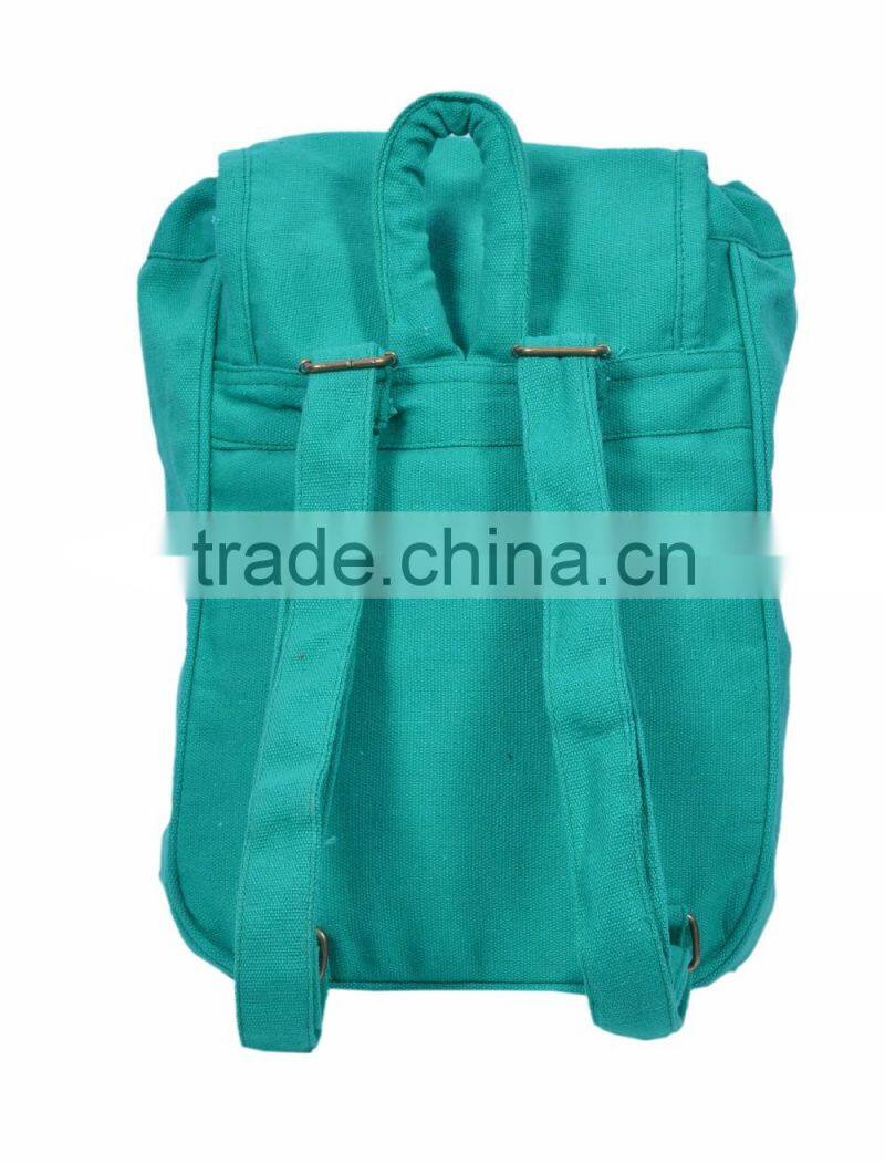 2016 Canvas Blue New Design Backpack