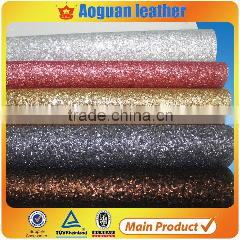 Low MOQ Fashion wholesale shiny powder dot for shoes bag glitter wallpaper