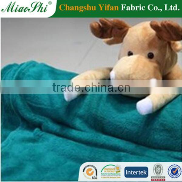 2016 Fashionable design 100% polyester Flannel printing blanket fabric