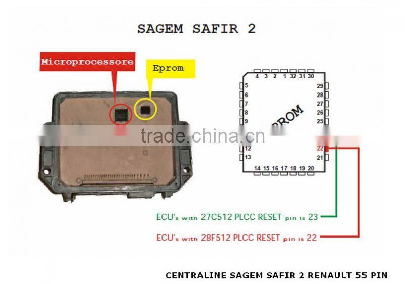 TMS374 Auto ECU EEPROM programming tool TMS374 supports EEPROM programming of TMS374 MCU