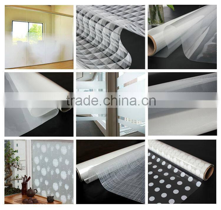 self adhesive security film for window glass, good protection film, explosion proof film.