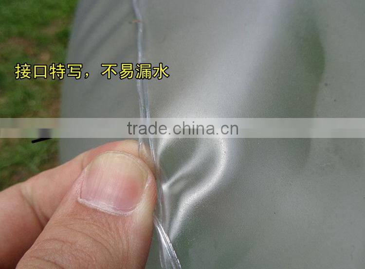 outdoor camping hiking transparent water storage carrier