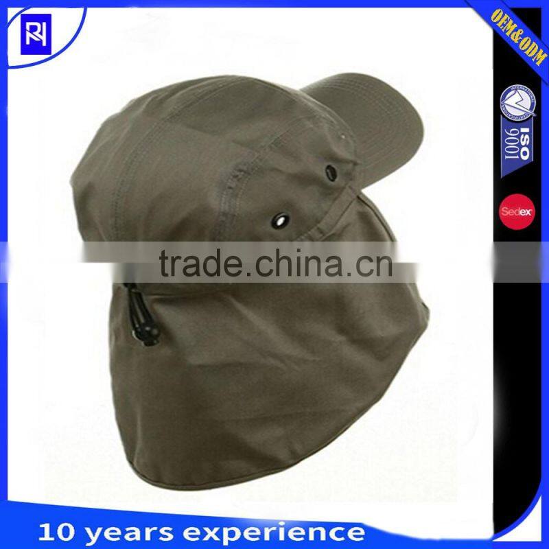 UV 50+ Flap Hats Outdoor Sun Protection Fishing Caps neck protection hat