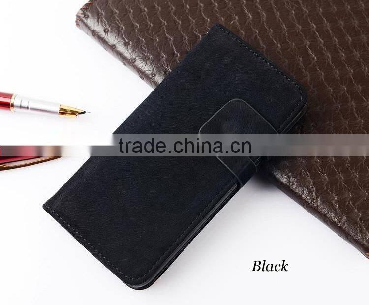 Soft feel squirrel leather flip cover for microsoft lumia 640xl with card slots