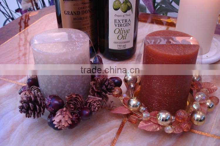 Customized Scented Travel Soy/Paraffin Wax Candle in Tin Box
