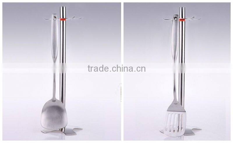 Top Choice Food Grade Material SS18/10 Satin Finish Kitchen Utensil Set