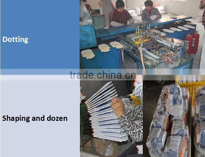 Gold Supplier of non-slip dot glove