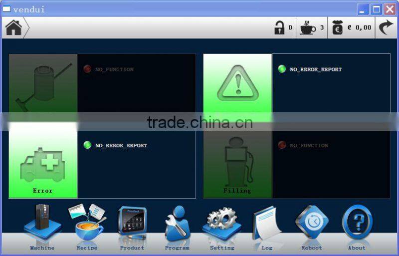 ESFB7CP automatic espresso coffee tea vending machine