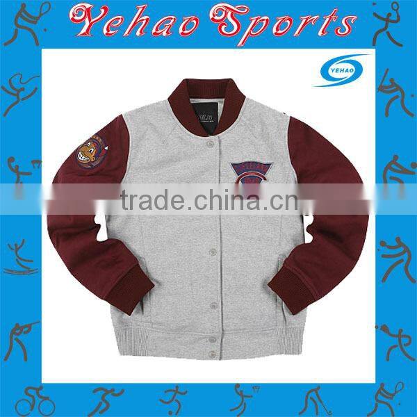 hot selling popular custom made college varsity jacket