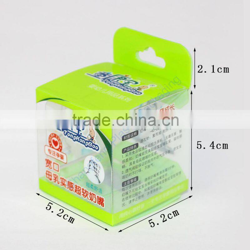 Factory Direct Feeding Bottle Plastic Square Box