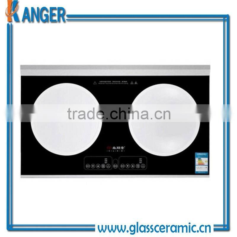 Kanger printed with holes tempered gas stove glass panel