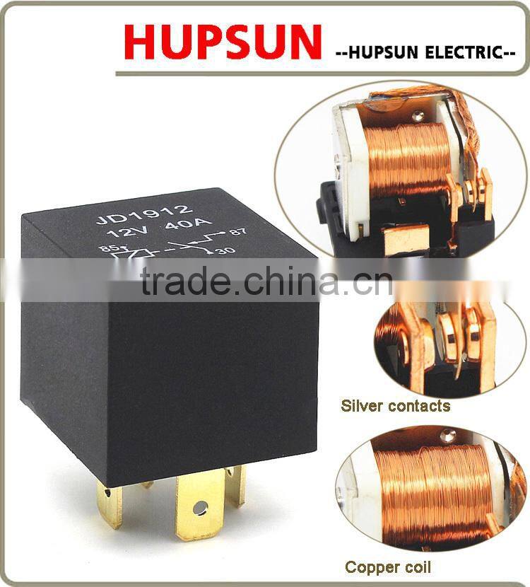 Copper terminals waterproof automotive relay, automotive power relay, 12v 40a automotive relay