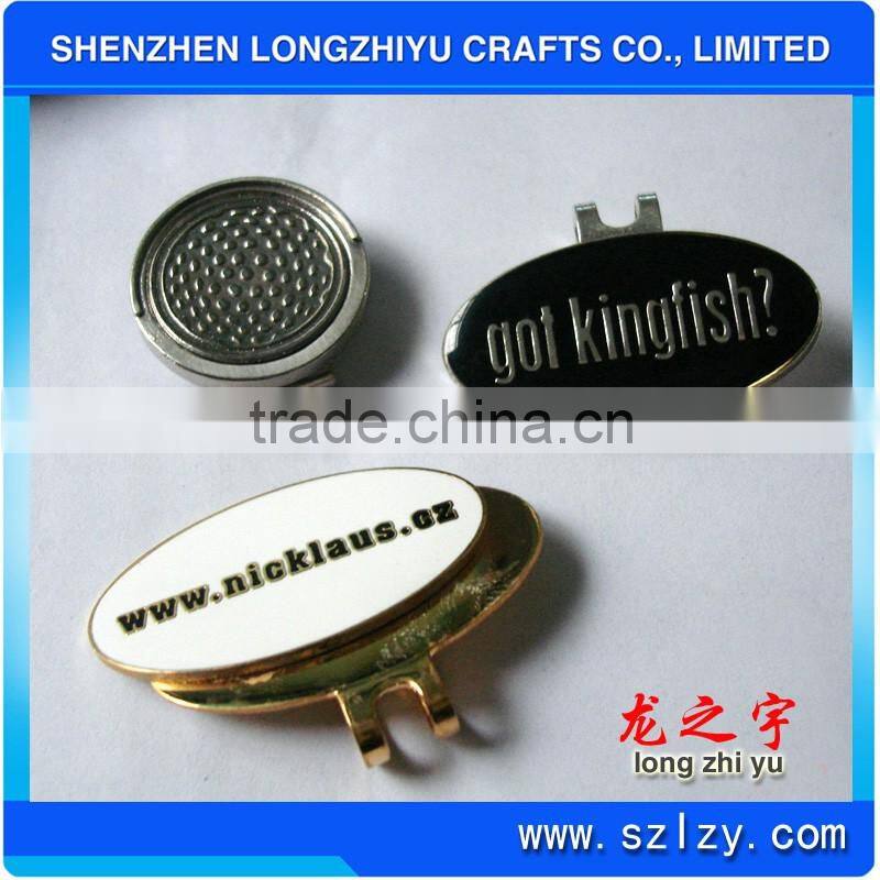 OEM Golf Divot Tool Custom Logo Ball Marker Hat Clip