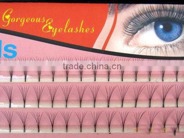 Factory handmade 4piece/pieces individual beauty eyelash extension