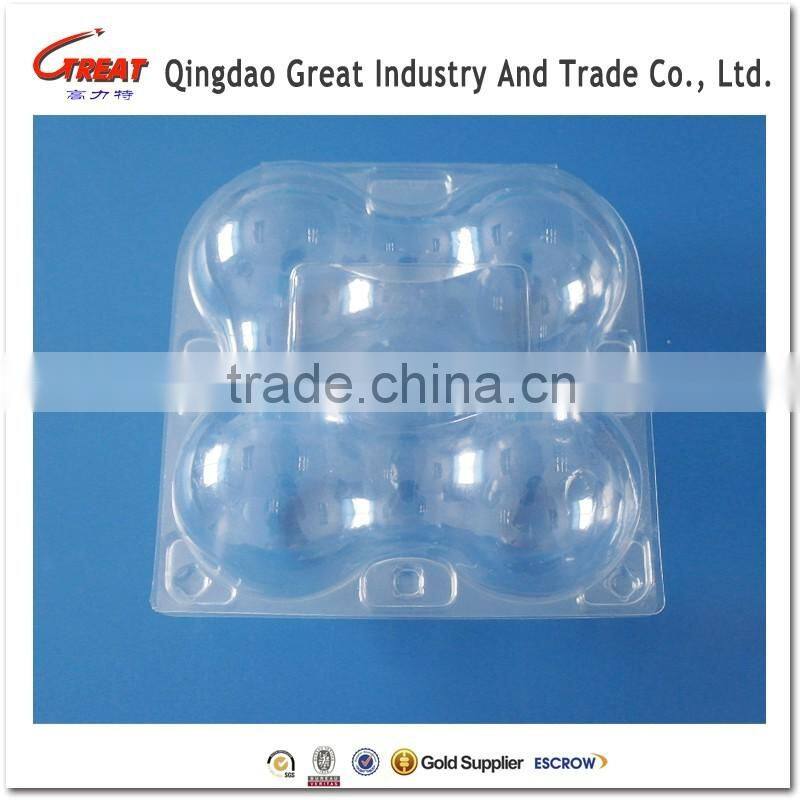 Creative Design Plastic Apple Fruit Packaging Boxes