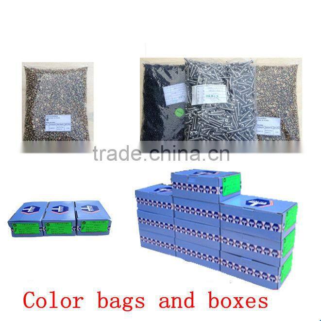 high quality mm2.6*8 CD thread plane head hex self tapping screws