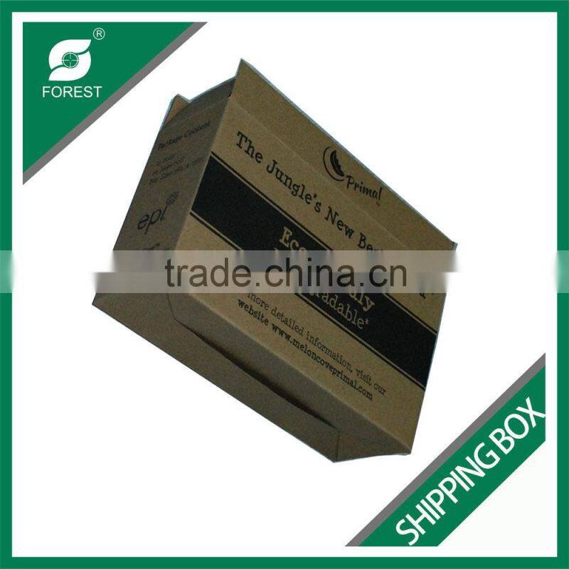 FLEXO PRINTING E FLUTE DISPOSABLE CORRUGATED SHIPPING CARTONS OEM PAPER PACKING BOXES FOR POOP BAGS