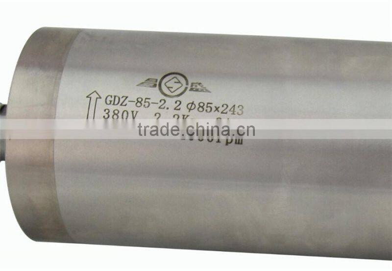 GDZ85-2.2(380V) Toauto 2.2kw 24000rpm wood work spindle motor for cnc
