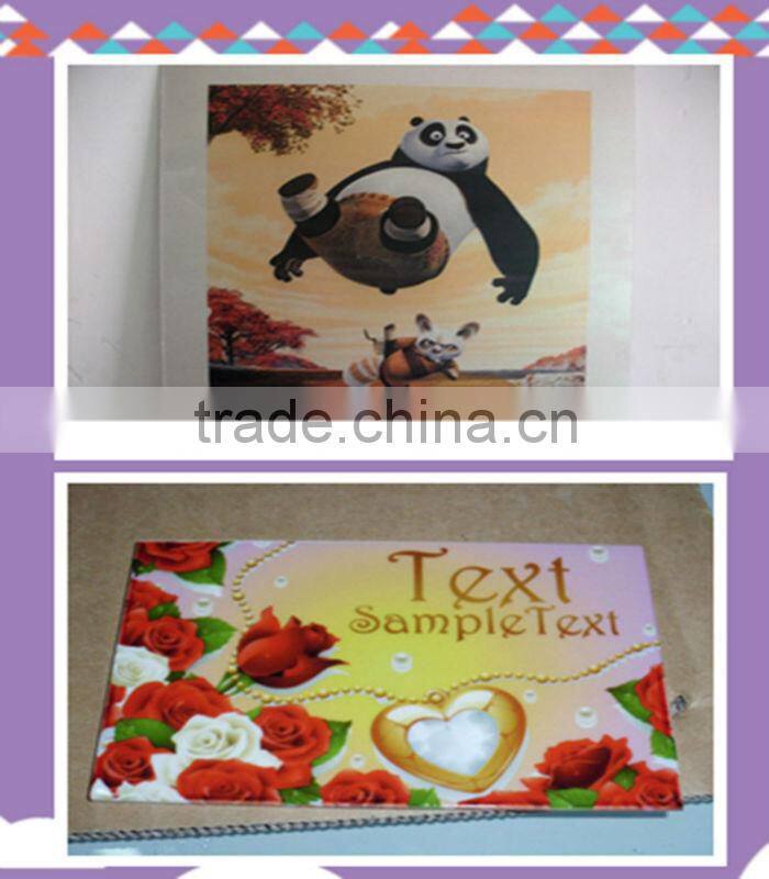 A3 multi purpose flatbed PVC printer with eco solvent ink