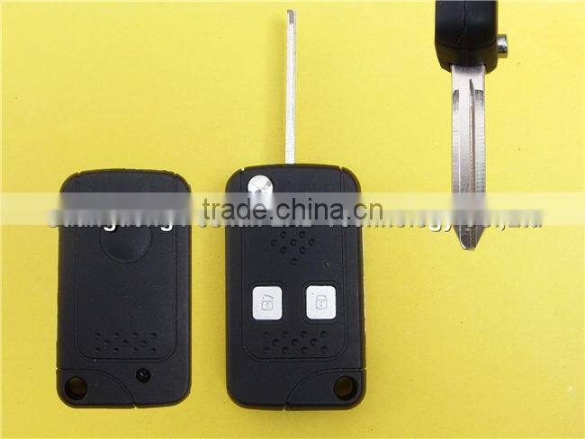 Toyota Carola 2 buttons remote modified folding key case