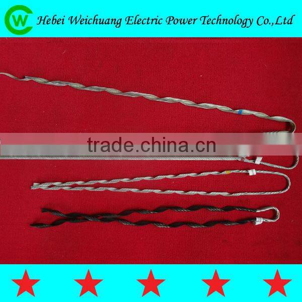 high quality preformed dead end for ADSS/OPGW conductor/strain clamp conductor