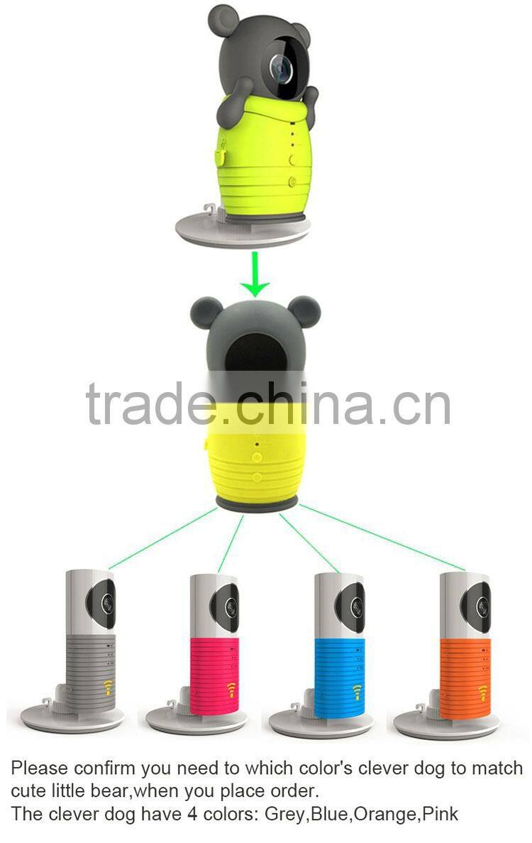 Clever Dog and Little Bear WIFI Camera with IR Cut Night Vision Max support 32GB TF Card IP Camera Surveillance Wireless Camera