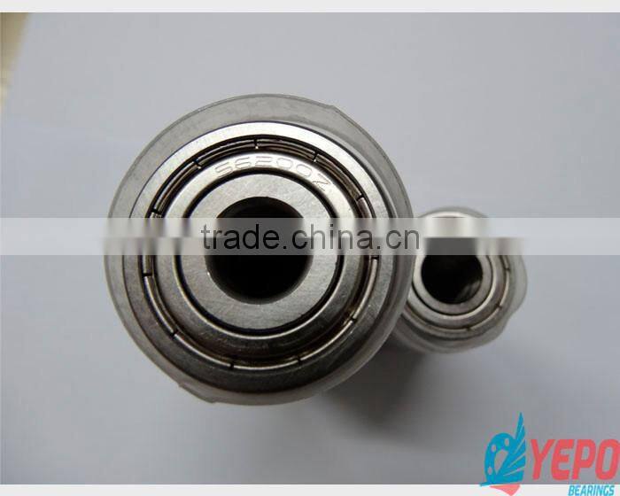 Hot sale China Yepo brand Cheap ball bearings 6200 single row deep groove ball bearing,simple in design,easy for replacement