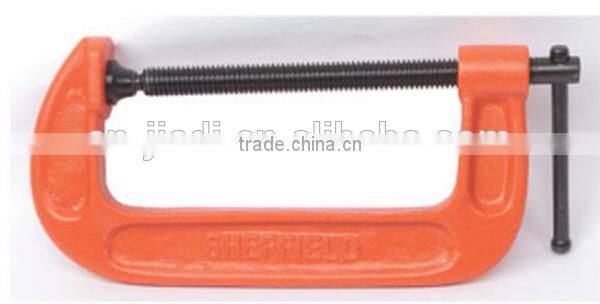 Fashion hot sale c type galvanized pipe clamp