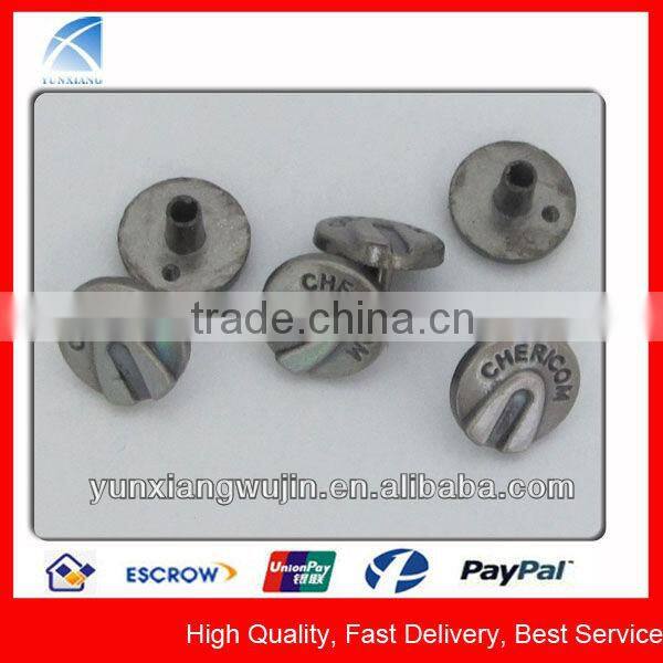 YX1846 Custom Brand Fashion Gold Decorative Metal Rivets for Jeans