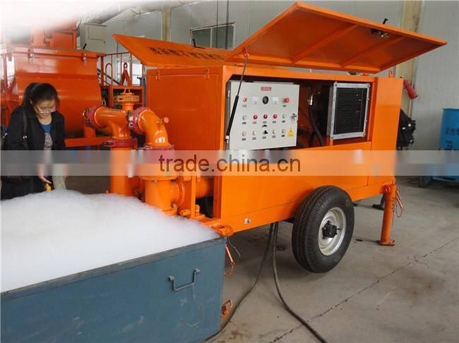 hydraulic foam cement pump
