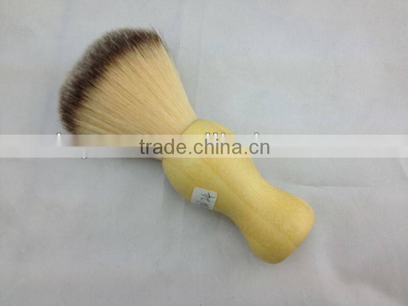 wholesale makeup bamboo handle synthetic hair shave set