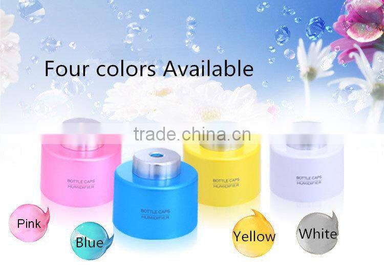 Mini Portable Water Bottle Steam USB Humidifier Air Mist Diffuser Office & Home