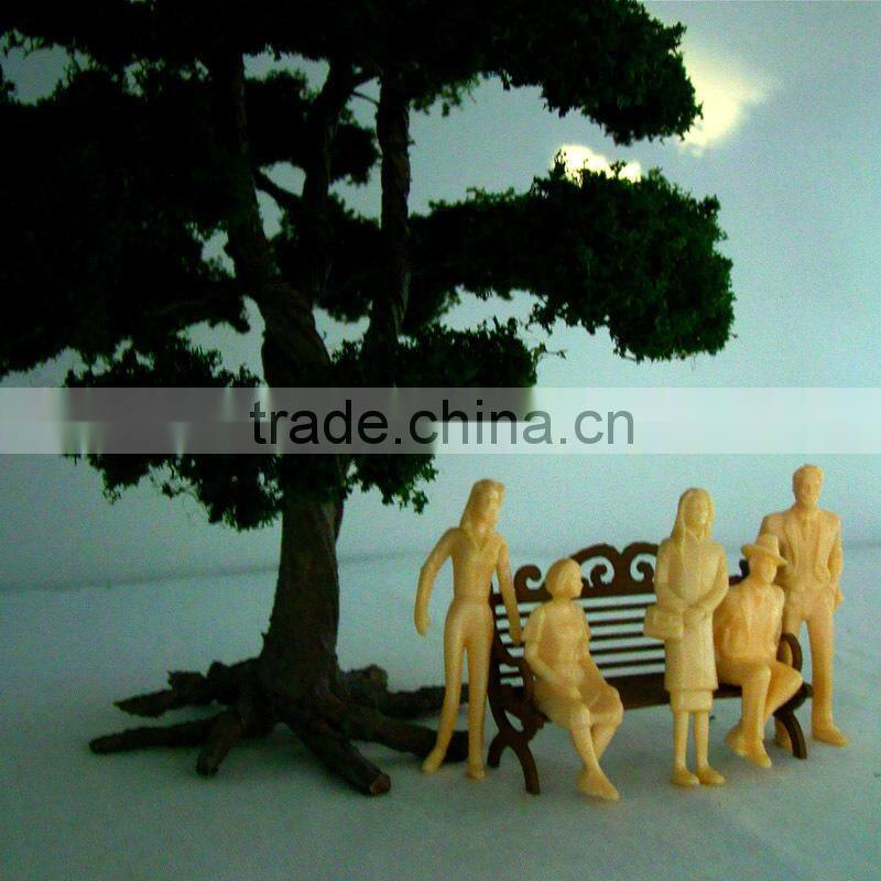 artificial model human skin sitting figure, model artificial figure, model sitting resin figure for 1/25