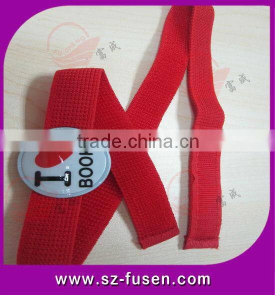 Elastic book strap magic tape for binding
